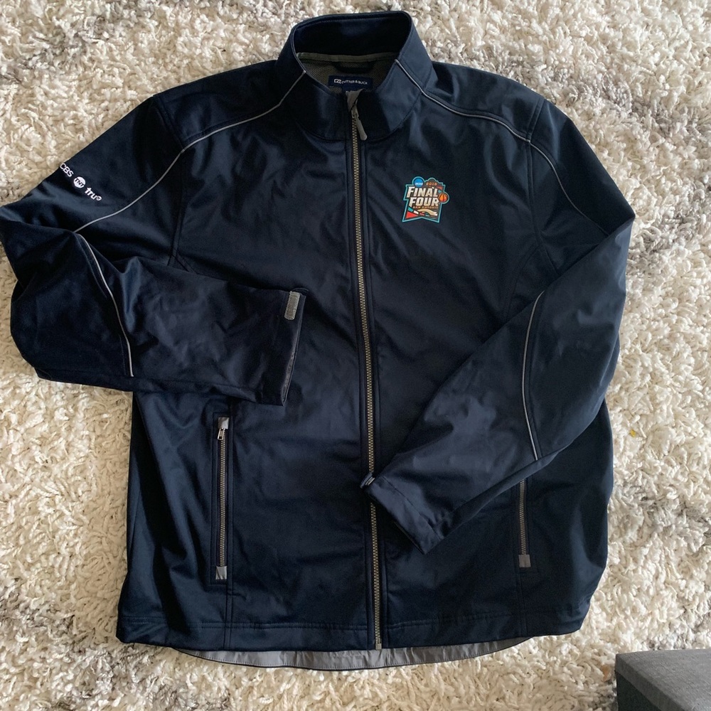 NWOT NCAA Final Four Cutter & Buck Water Repellant Full Zip
